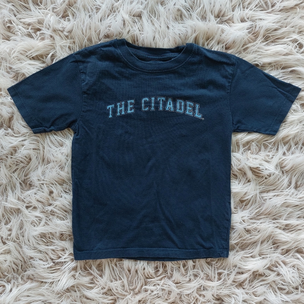Kids Citadel Military College Navy Blue T-Shirt